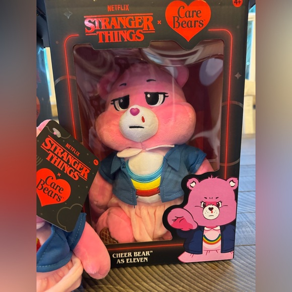 Netflix Care Bears - Stranger Things Complete Set: Eleven Dustin Will Mike Lucas - Picture 5 of 15
